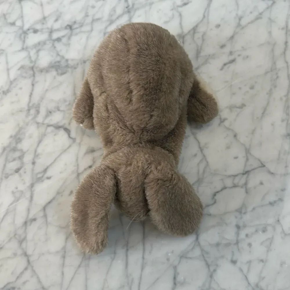Folkmanis Realistic Bunny Lop Ear Rabbit Hand Puppet Plush